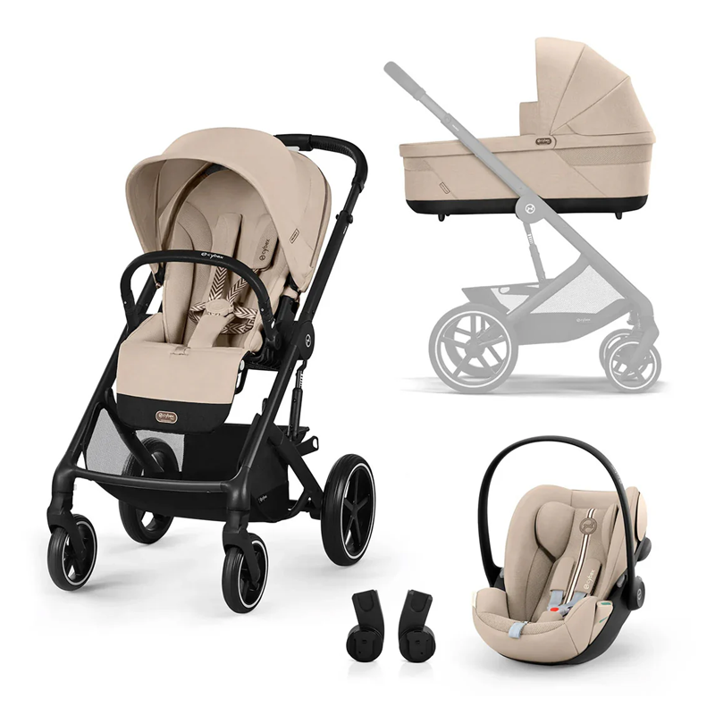 Pachet One Box Balios S Lux Almond Beige- ȘASIU NEGRU